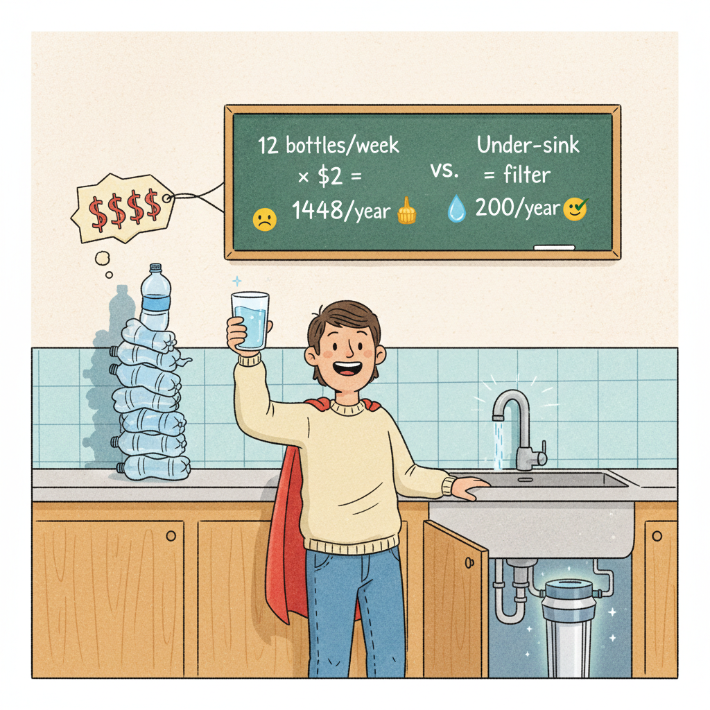 The Bottled Water Budget You’re Accidentally Paying