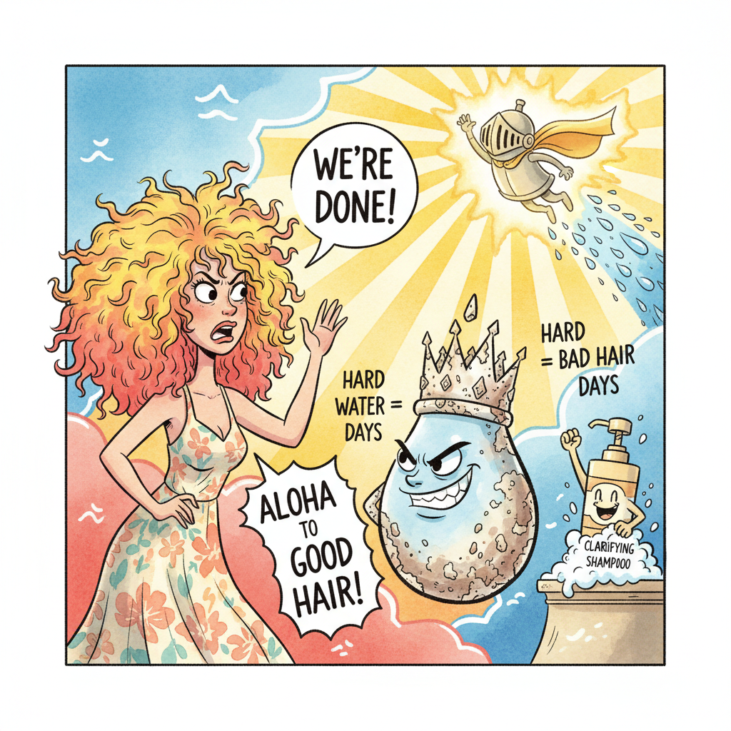 Summer Hair vs Summer Water: A Breakup Story