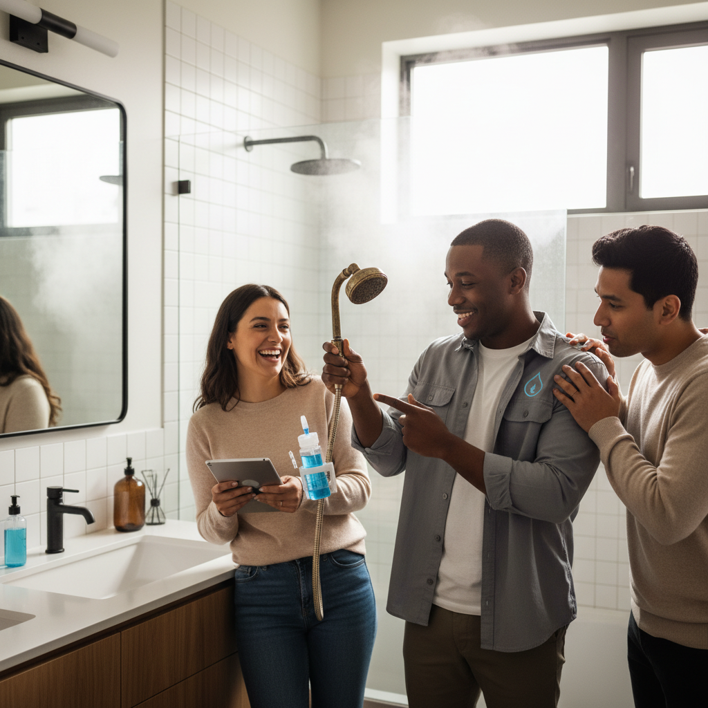 The Apartment Shower That Time Forgot