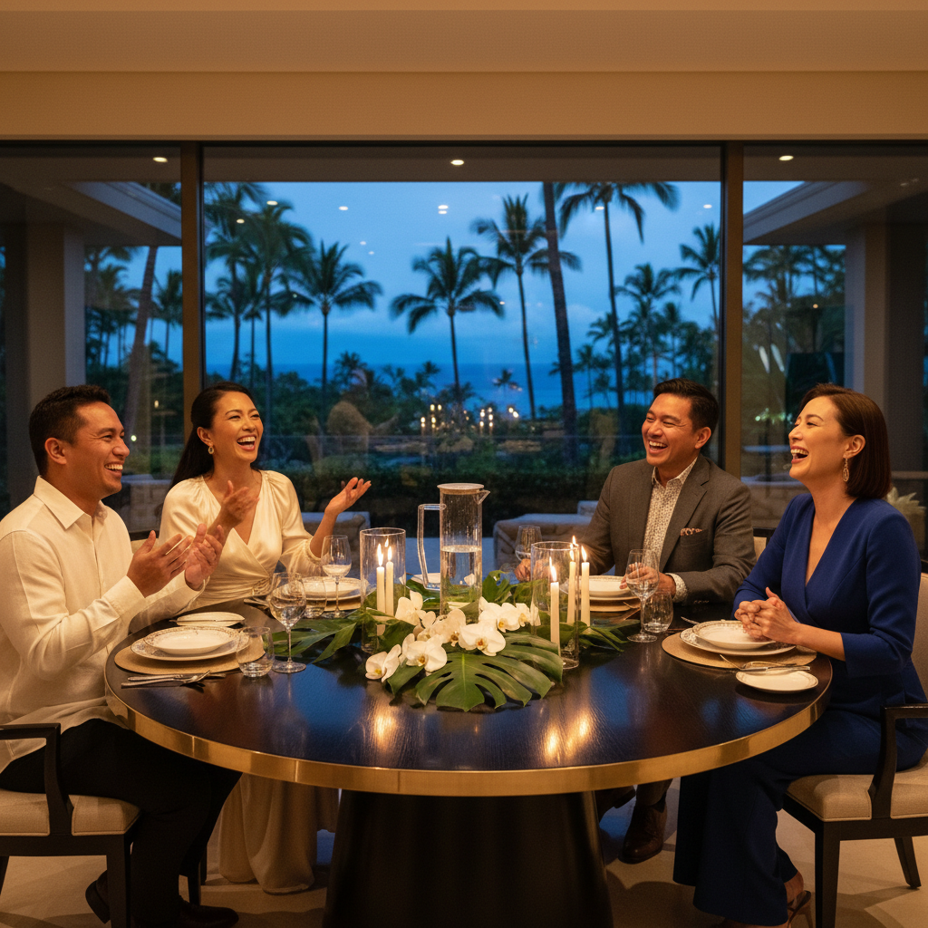 Hosting Dinner With “Don’t Drink the Tap” Energy