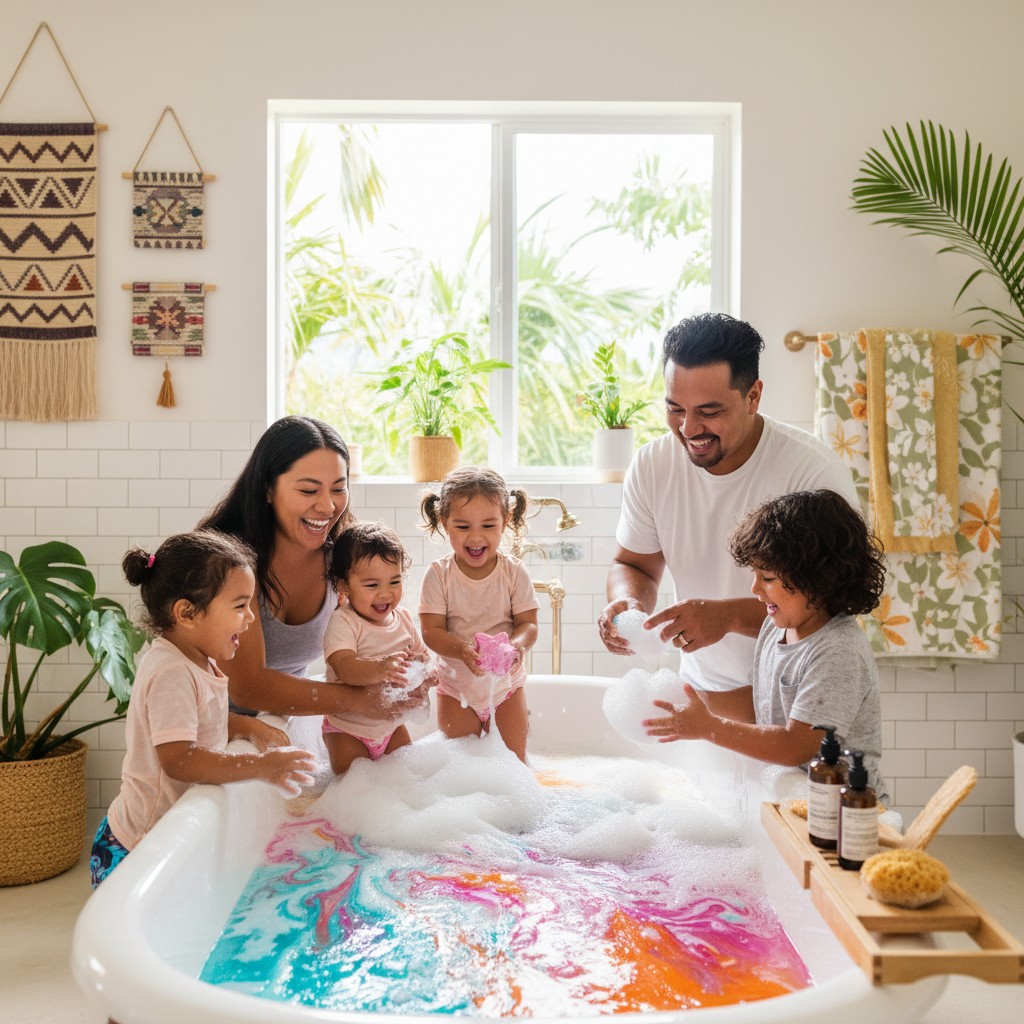 Bath Bombs, Bubbles, and Bonus Chemicals