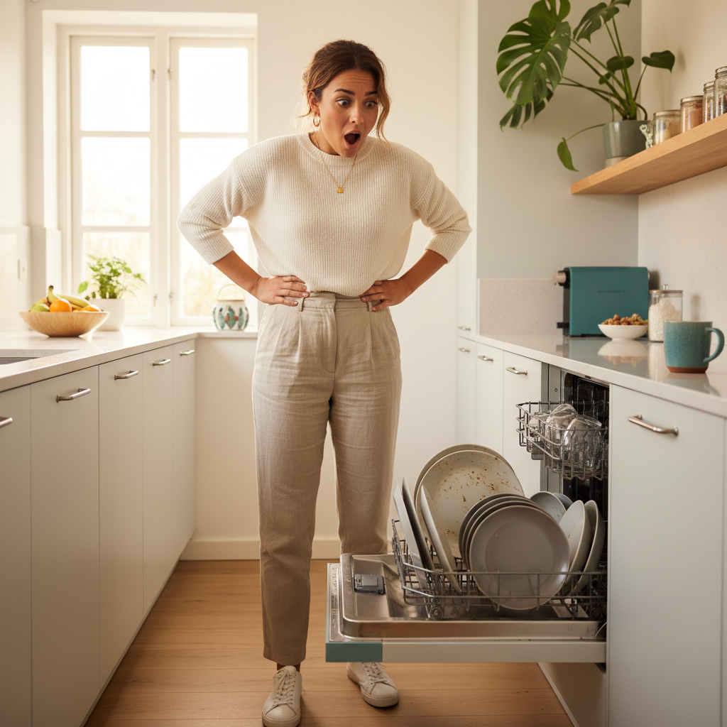 Dishwasher Russian Roulette: Will This Load Look Clean?