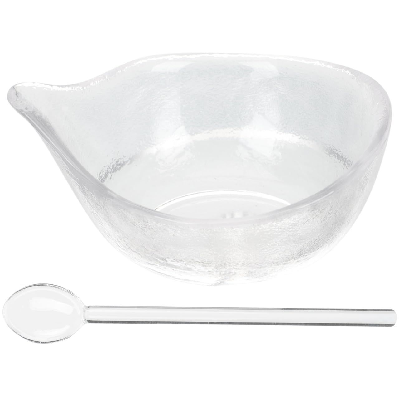 COOLHIYA Face Mask Mixing Bowl Set Glass Facial Mask Mixing Bowl with Spoon Facial Masking Applicator Brushes Kit For Skin Car Spatula Spoon Brush Applicator Face Esthetician Supplies for Women