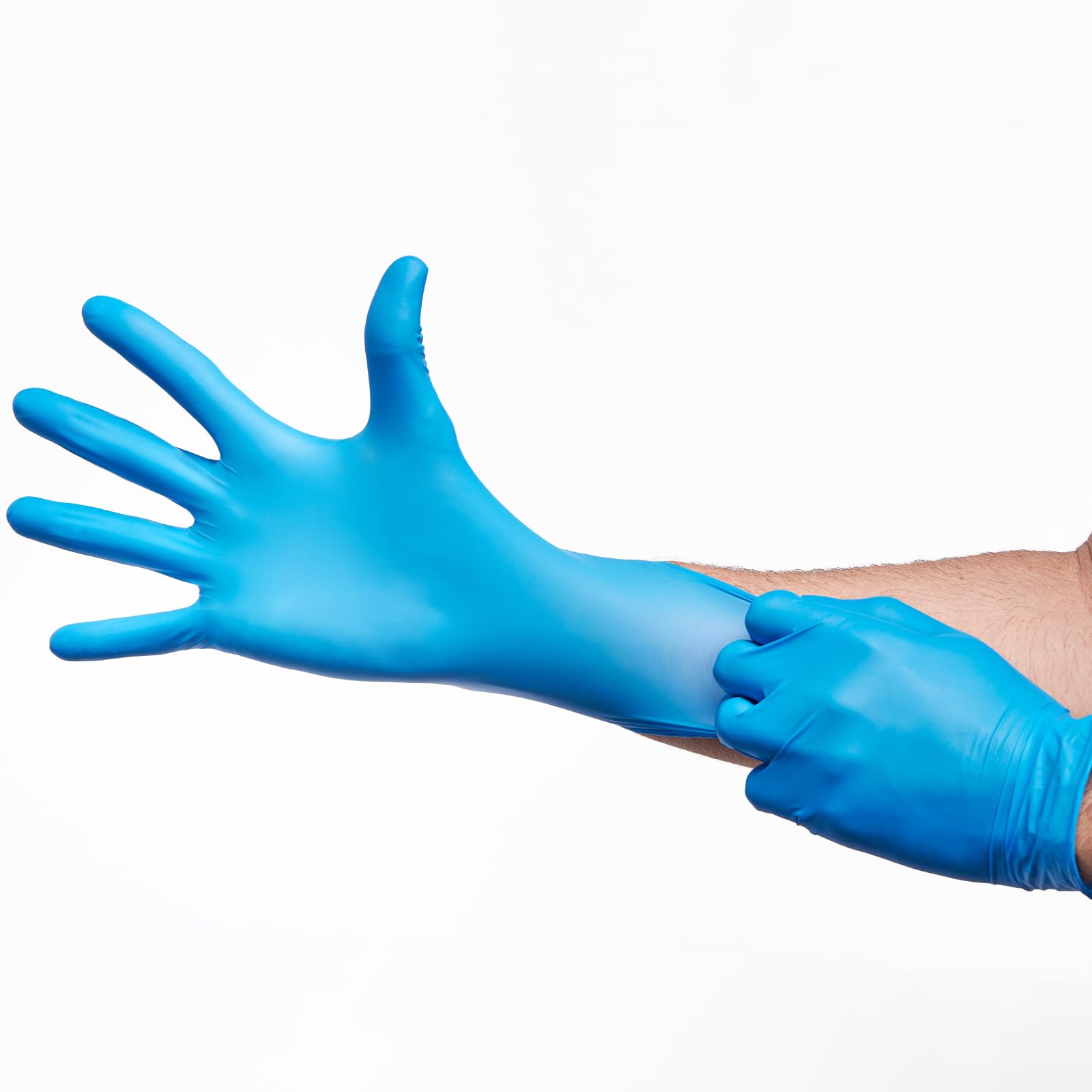 American Nitrile – Slate Powder Free Nitrile Gloves – Latex Free Disposable Gloves – Medical, Mechanic, Esthetician, Tattoo Artist– Made in the USA