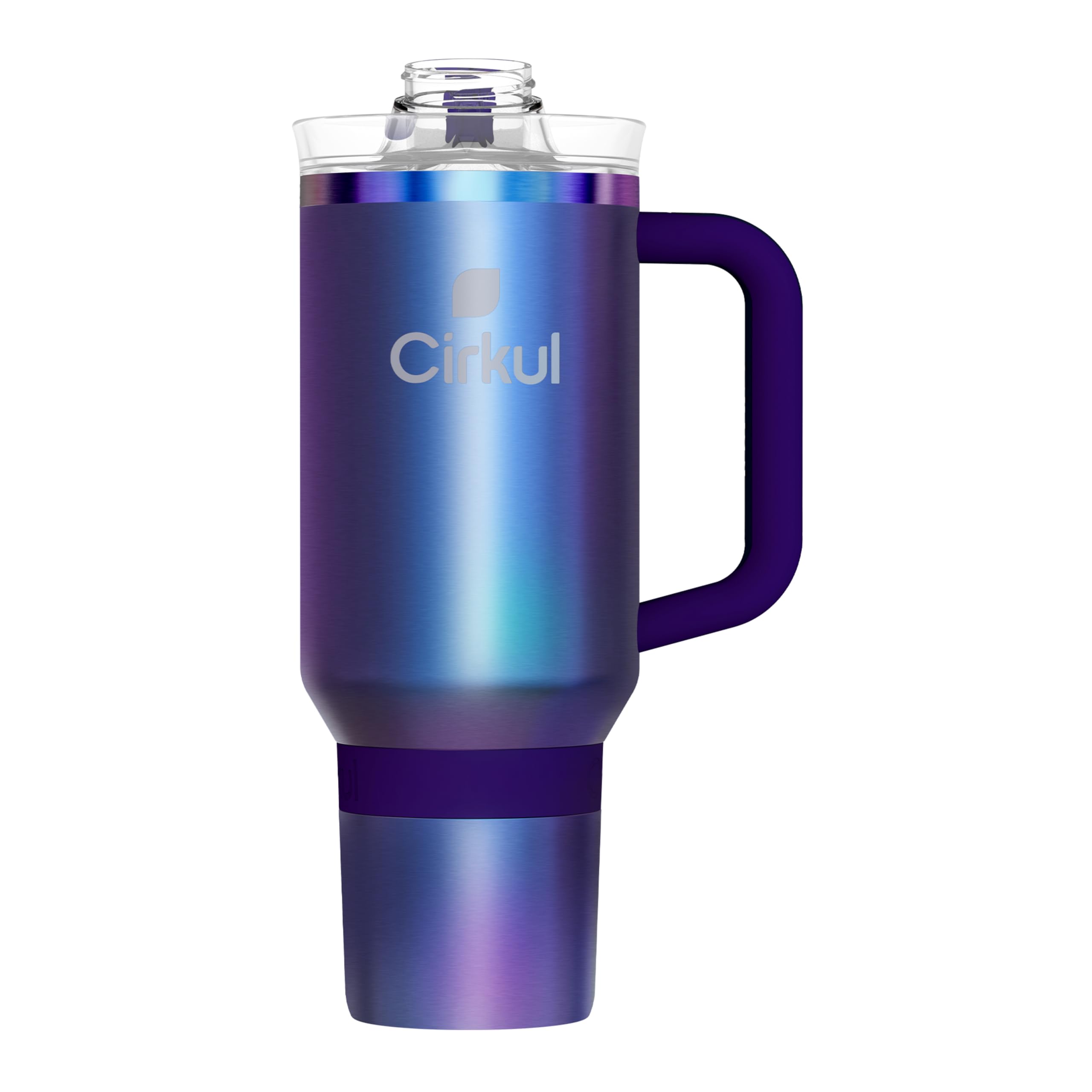 Cirkul 40oz. Chameleon Stainless Steel Tumbler with Handle, All-Day StrawSip, Double-Wall Insulated