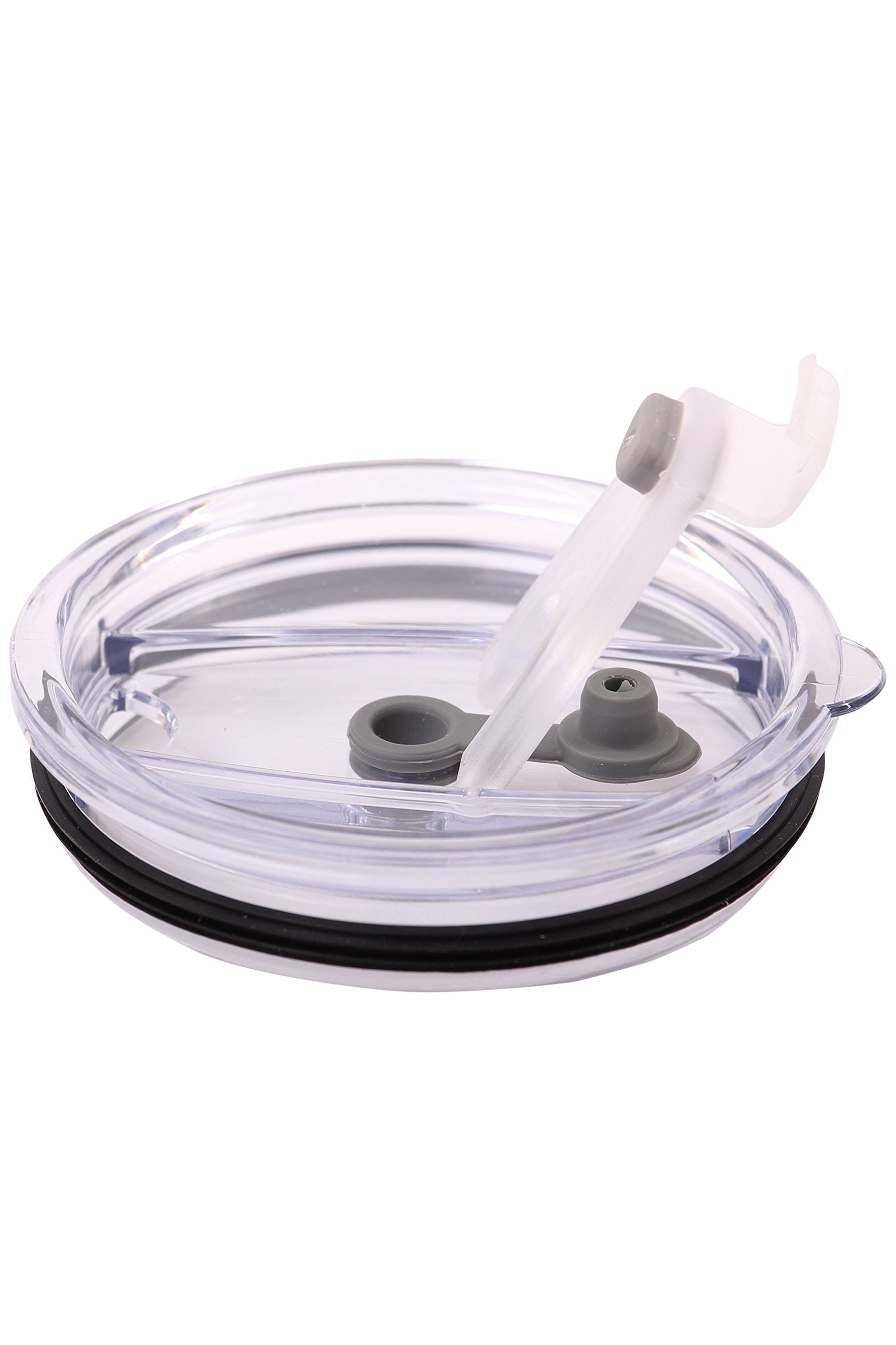 CocoStraw Straw Hole Flip LID for 30 oz Stainless Steel Vacuum Cups Ozark Trail Tumbler Rambler Brand Spill Proof LEAK FREE