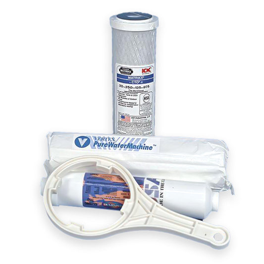 Pure Water Machine 4-Stage Replacement Filter Kit