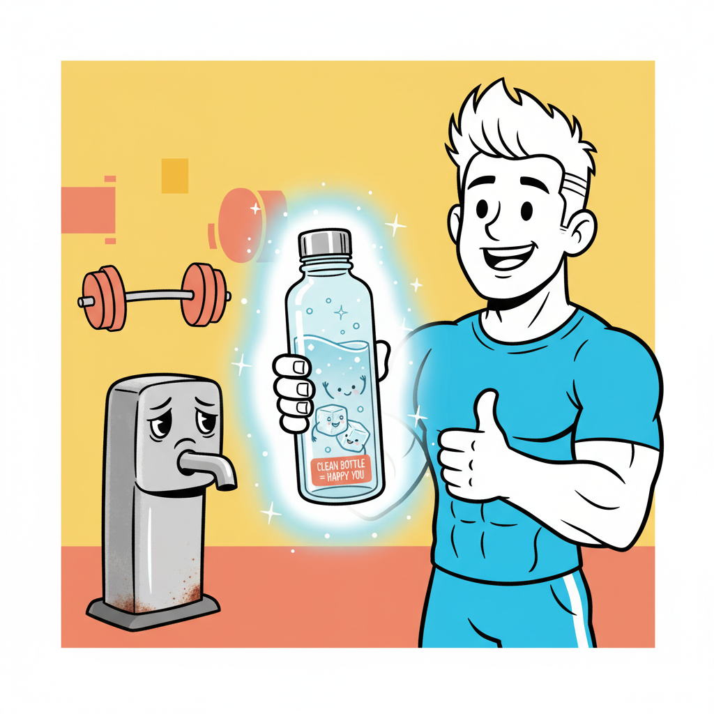 Gym Water Fountain or Sink at Home?