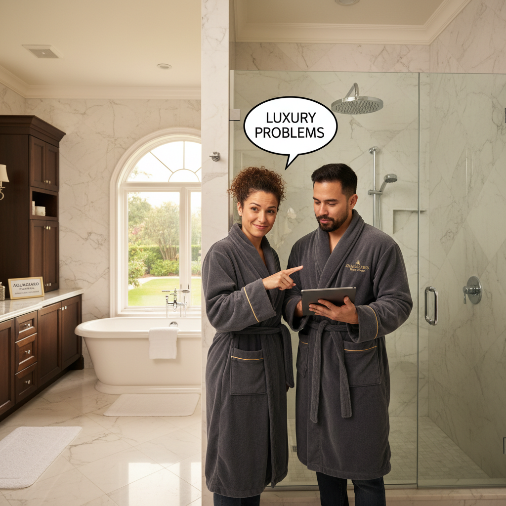 When the Shower Head Attacks (Pressure vs Quality)