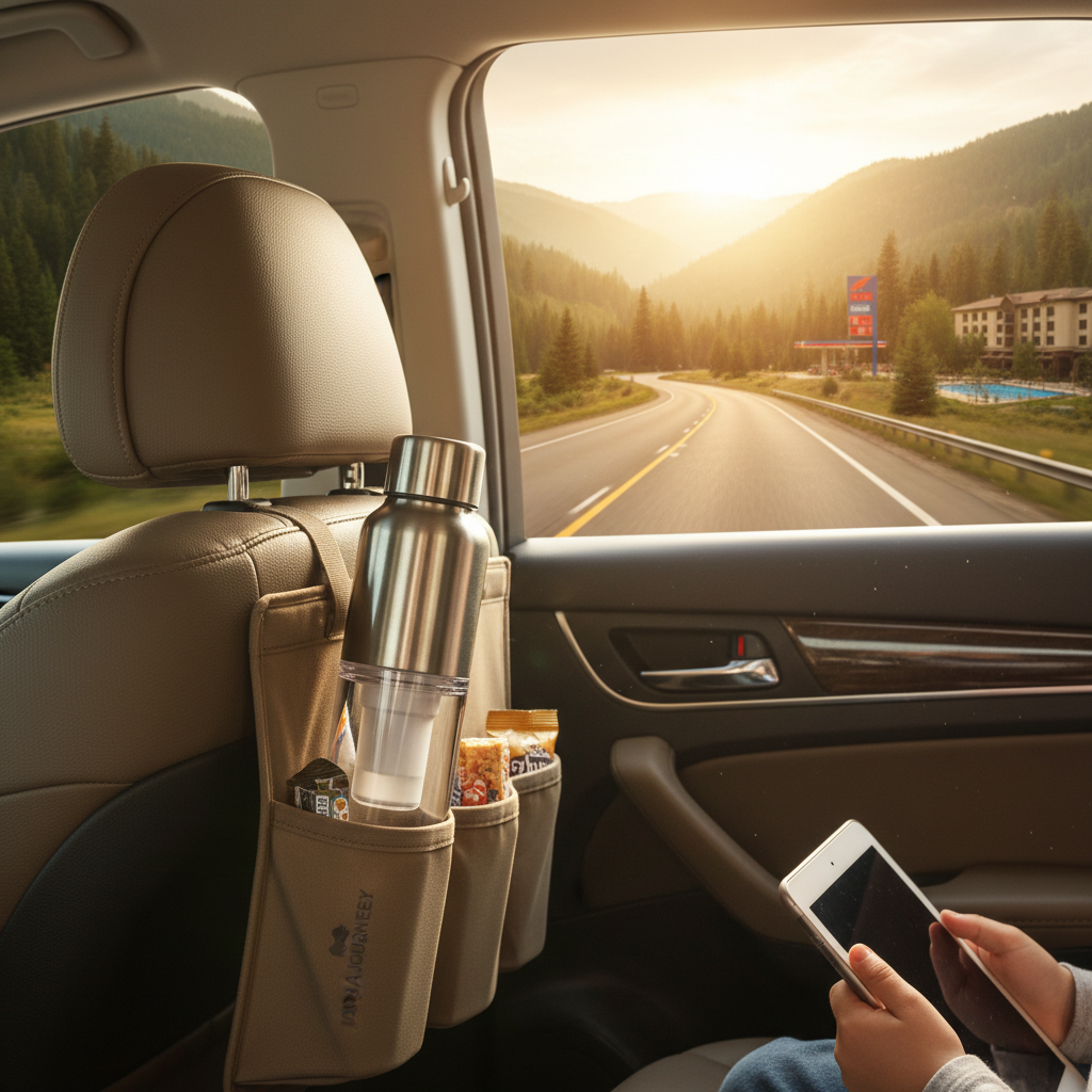 Family Road Trip — Gas Station Bathroom vs. Hotel Tap