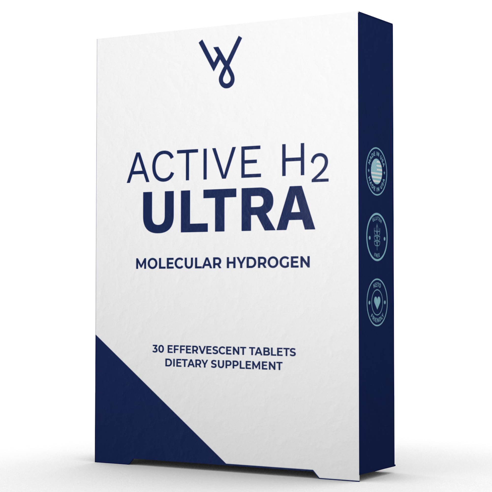 Purative Active H2 Ultra+ Hydrogen Water Tablet - Optimize Health, Support Immunity, and Balance Antioxidants with Benefits of Molecular Hydrogen 30 Servings