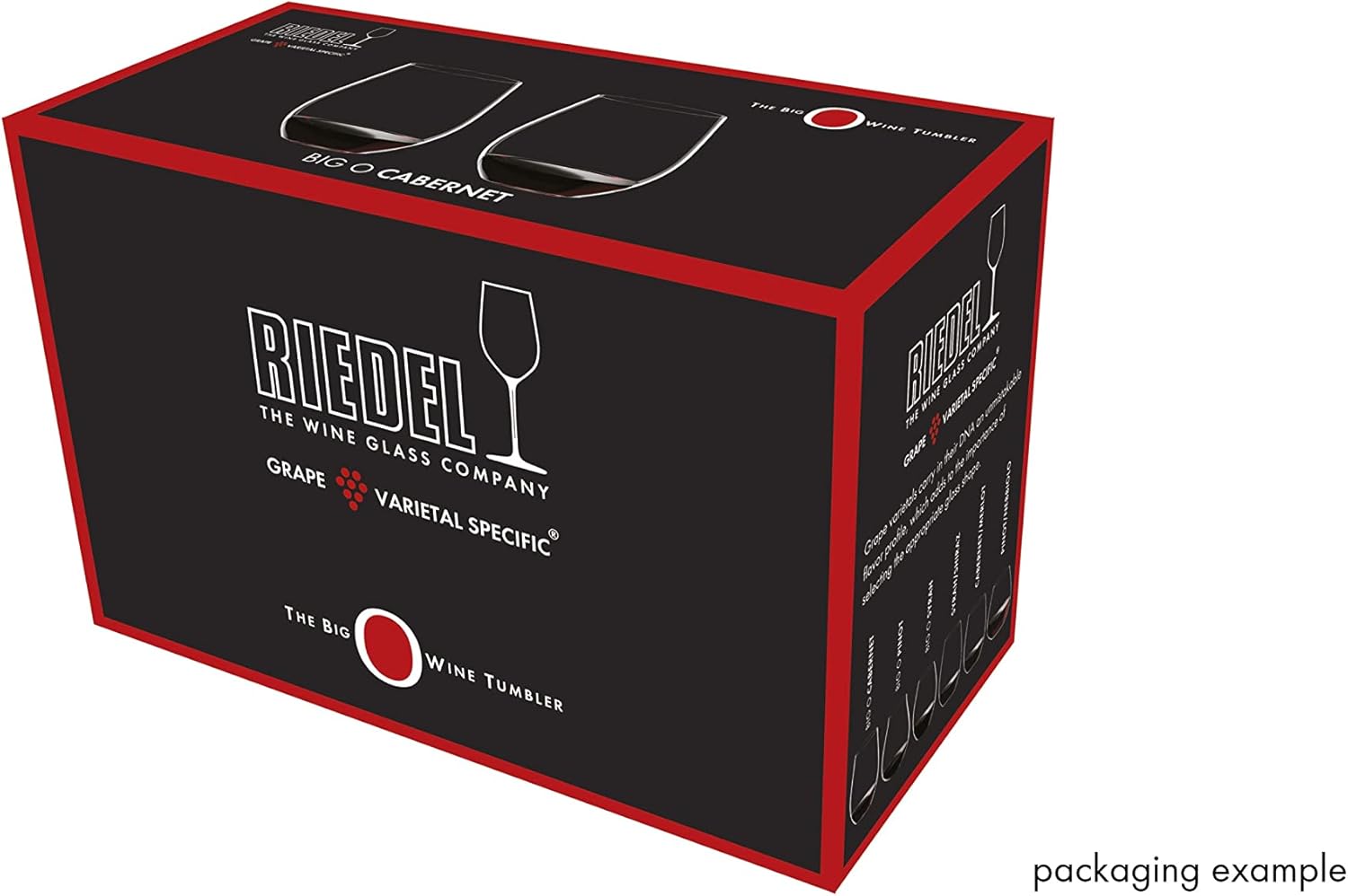 Riedel O Wine Tumbler Cabernet/Merlot Glass, Set of 2
