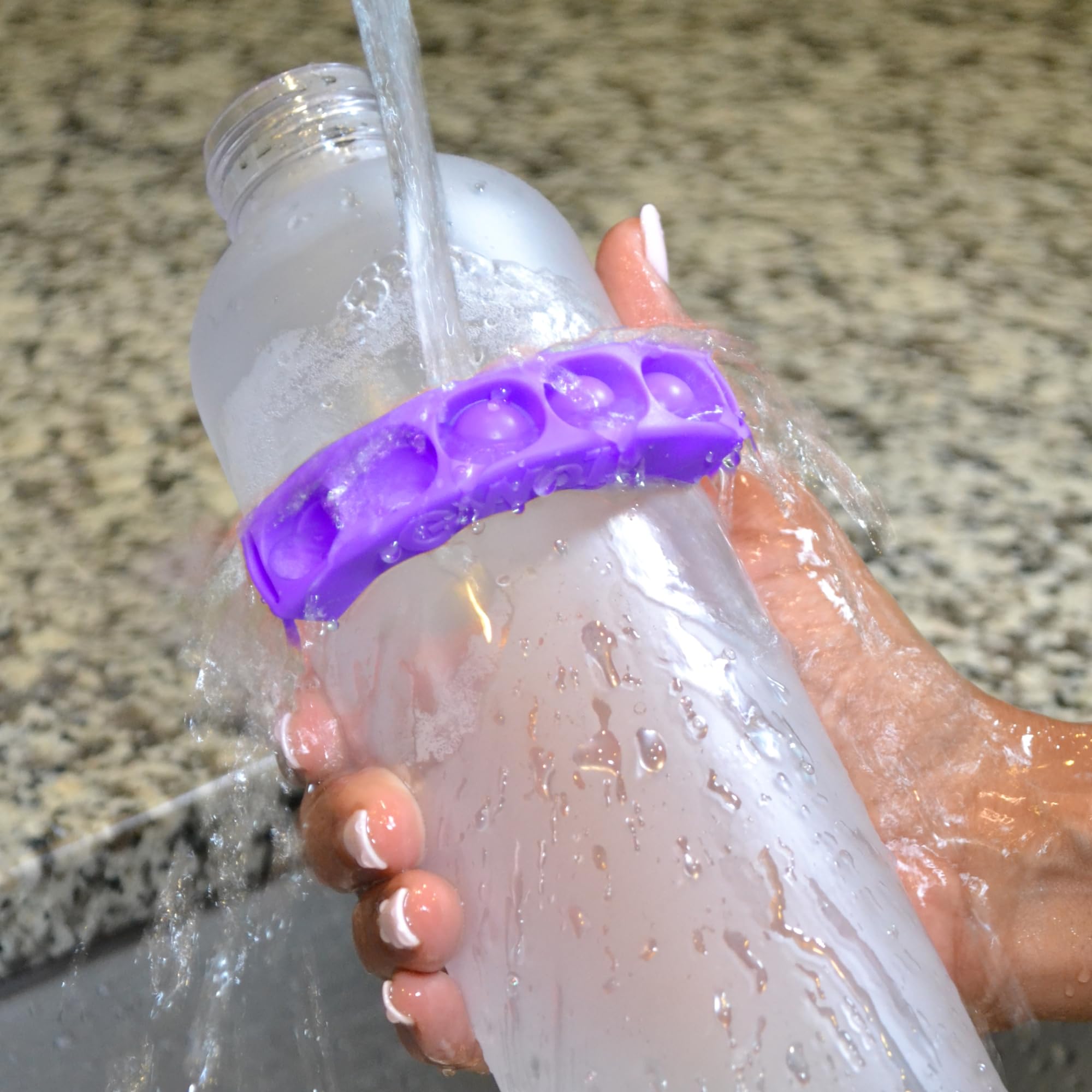 GWaT - Hydration Tracker for Water Bottles, Helps You Drink More (Star Apple)