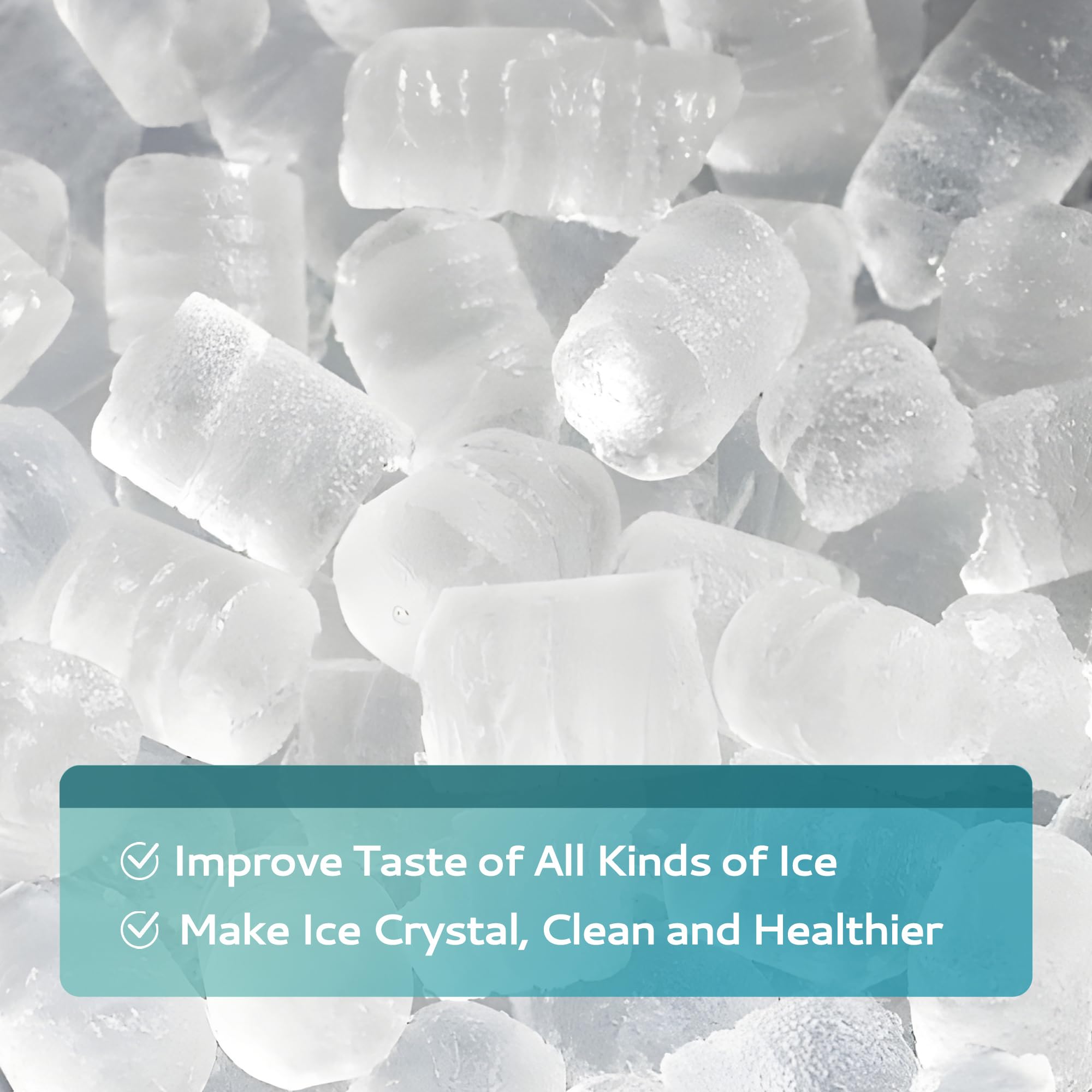 EUHOMY Ice Maker Cleaner & Descaler | 12 Use & Individually Packed | Ice Machine Cleaner with Organic Citric Acid Descaling Powder, Ideal for All Brands