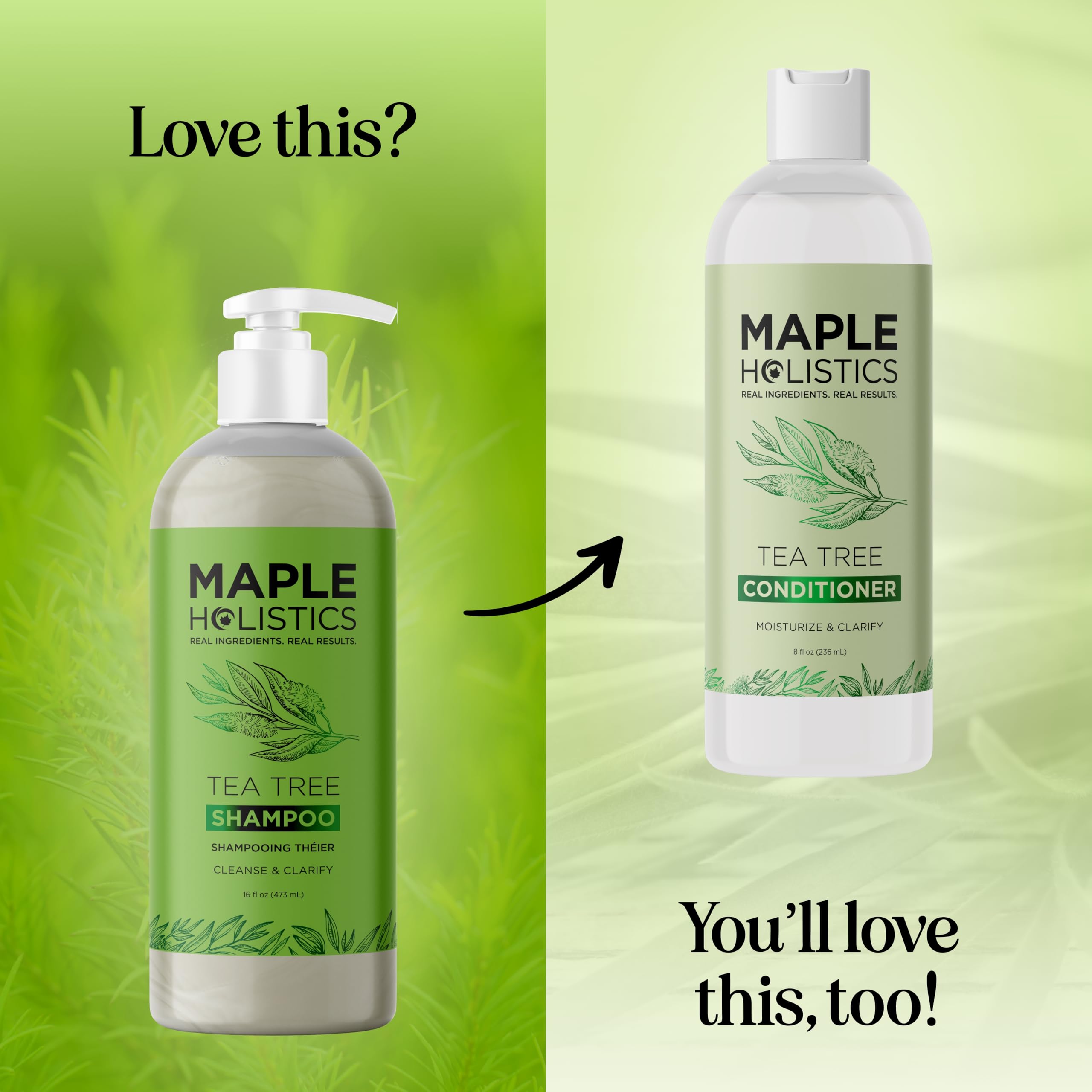 Clarifying Shampoo for Build Up & Oily Hair - Tea Tree Shampoo for Men and Women with Rosemary Essential Oil for Oily Hair and Scalp - Color Safe Vegan Sulfate Silicone & Paraben Free (16 Fl Oz)