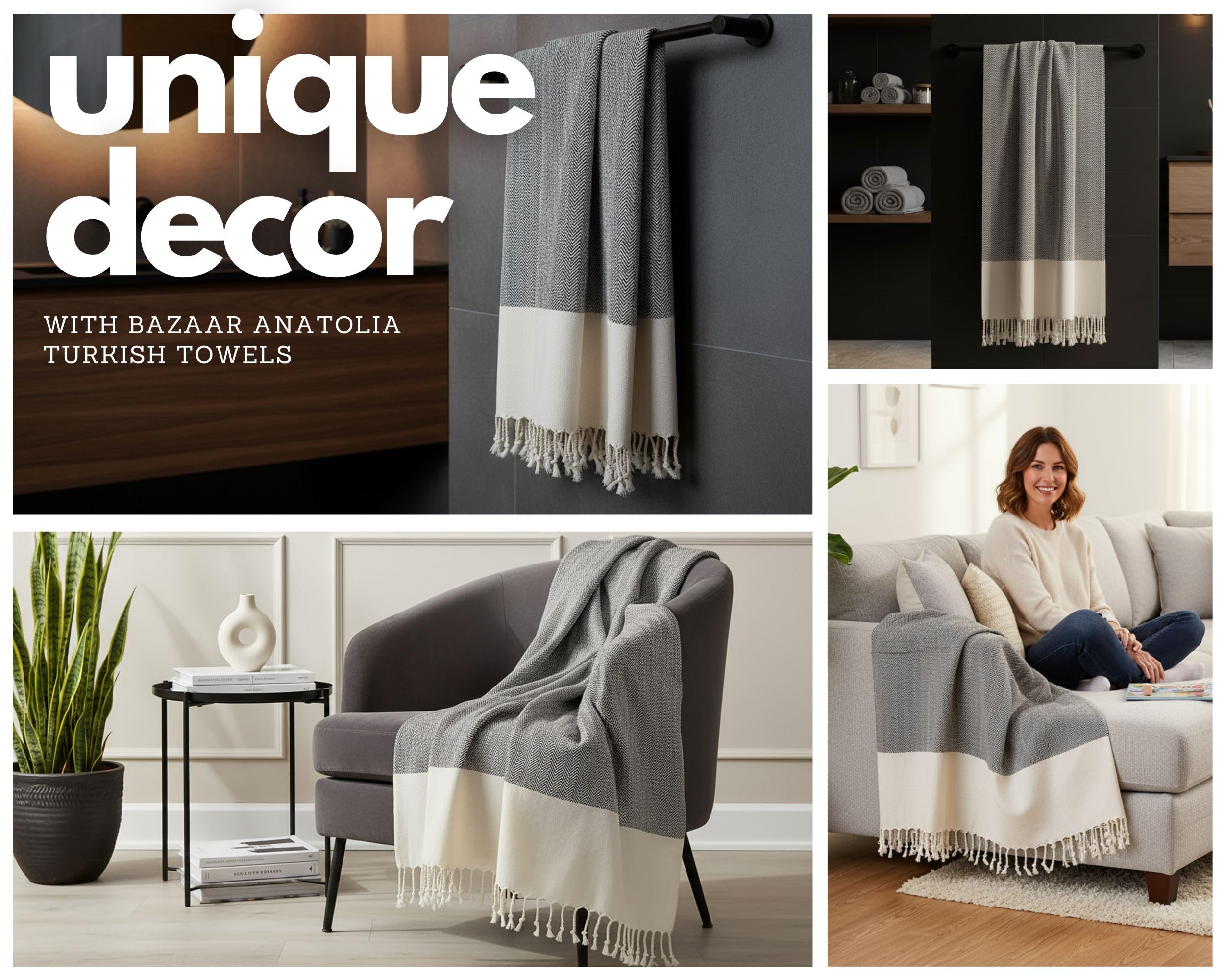 Bazaar Anatolia Turkish Towel - Thumbnail 5