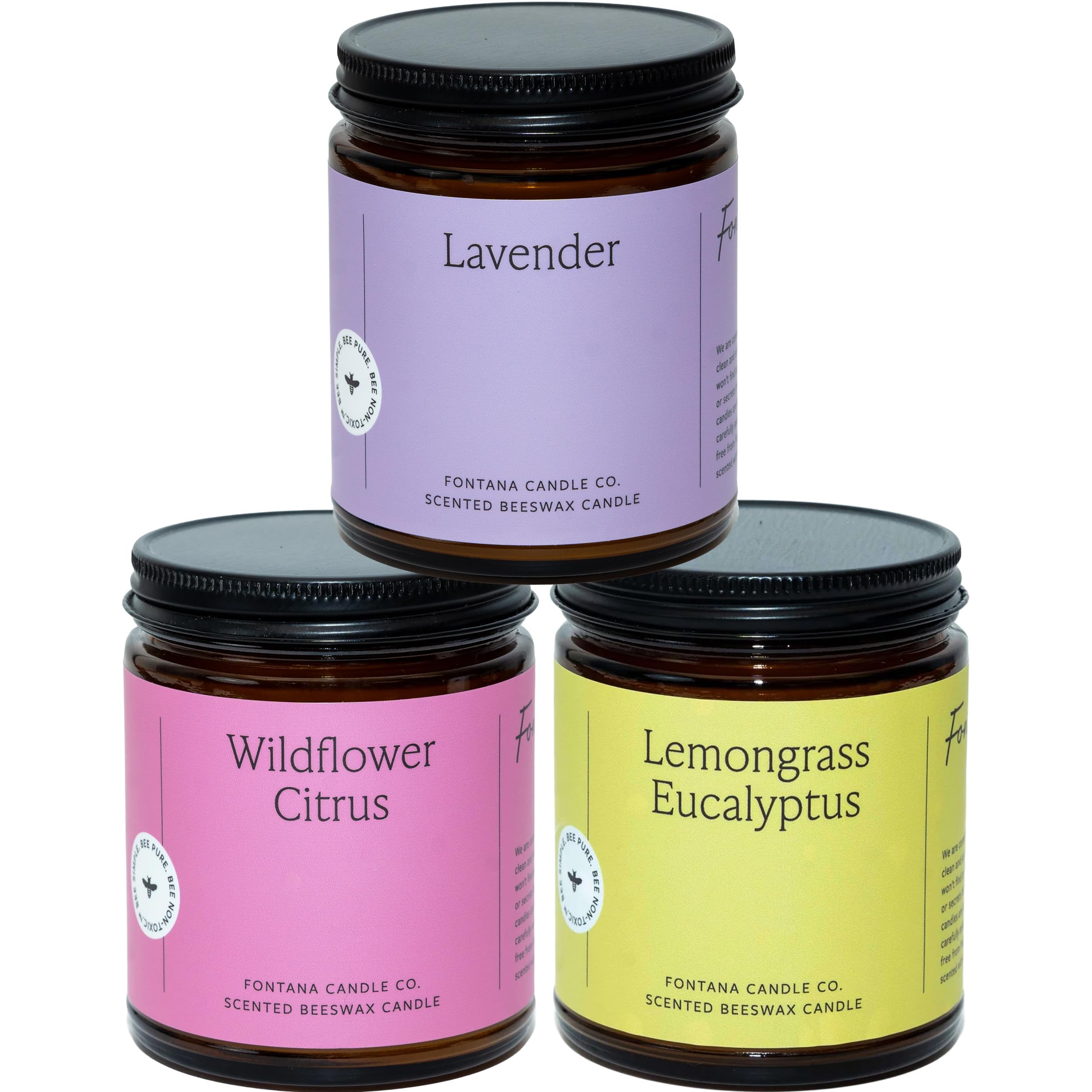 Fontana Candle Co. Beeswax Candle - Thumbnail 3