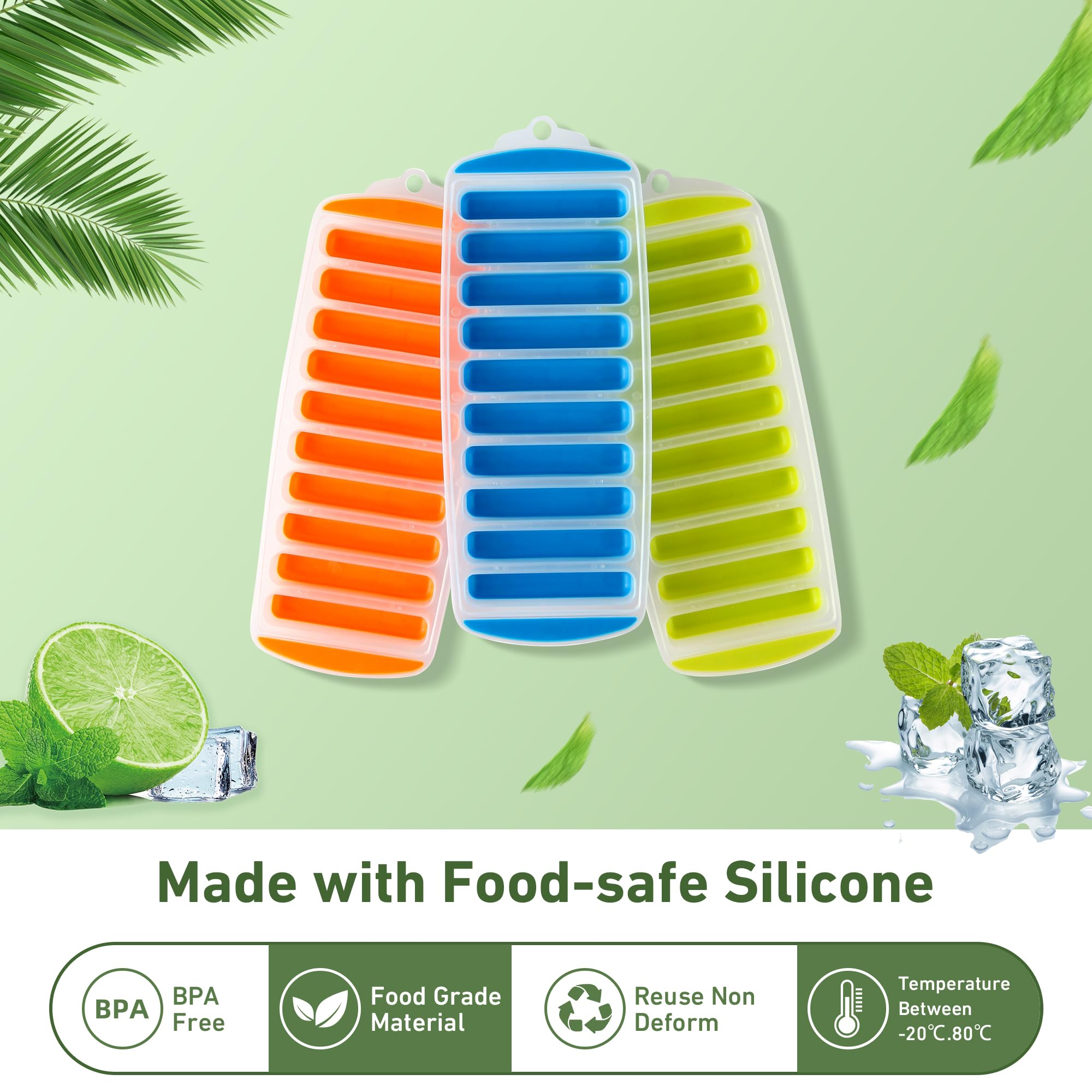 Lily's Home Ice Cube Trays