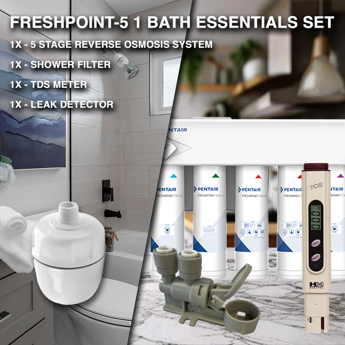 FRESHPOINT 5 STAGE ULTIMATE ESSENTIALS SET | Replacement Water Filter ...