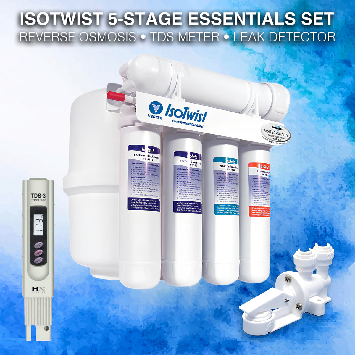 Stage Esentials IsoTwist 5-StageEssentials Set | Replacement Water Filter | Aloha Pure ...