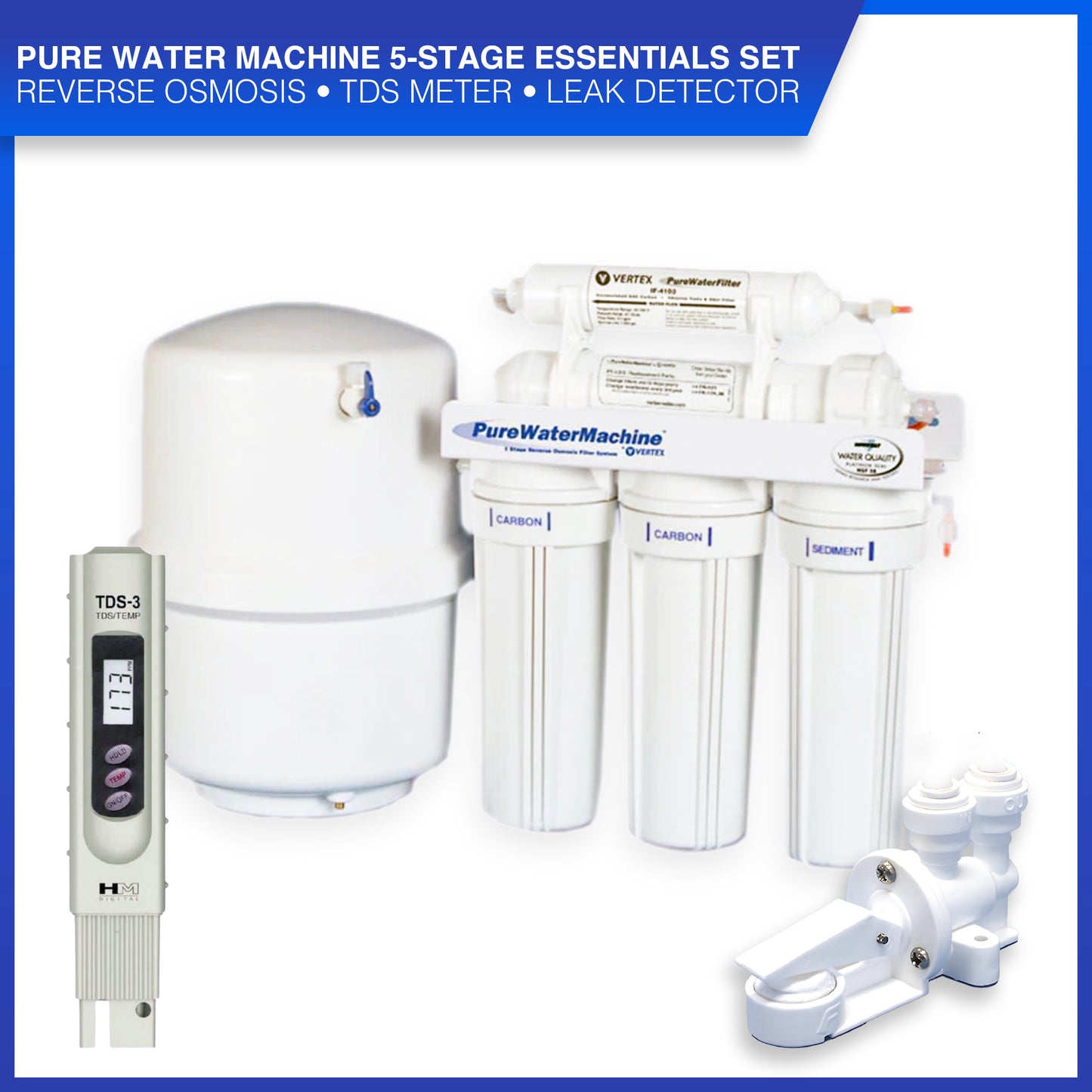 Pure Water Machine 5-Stage Essentials Set