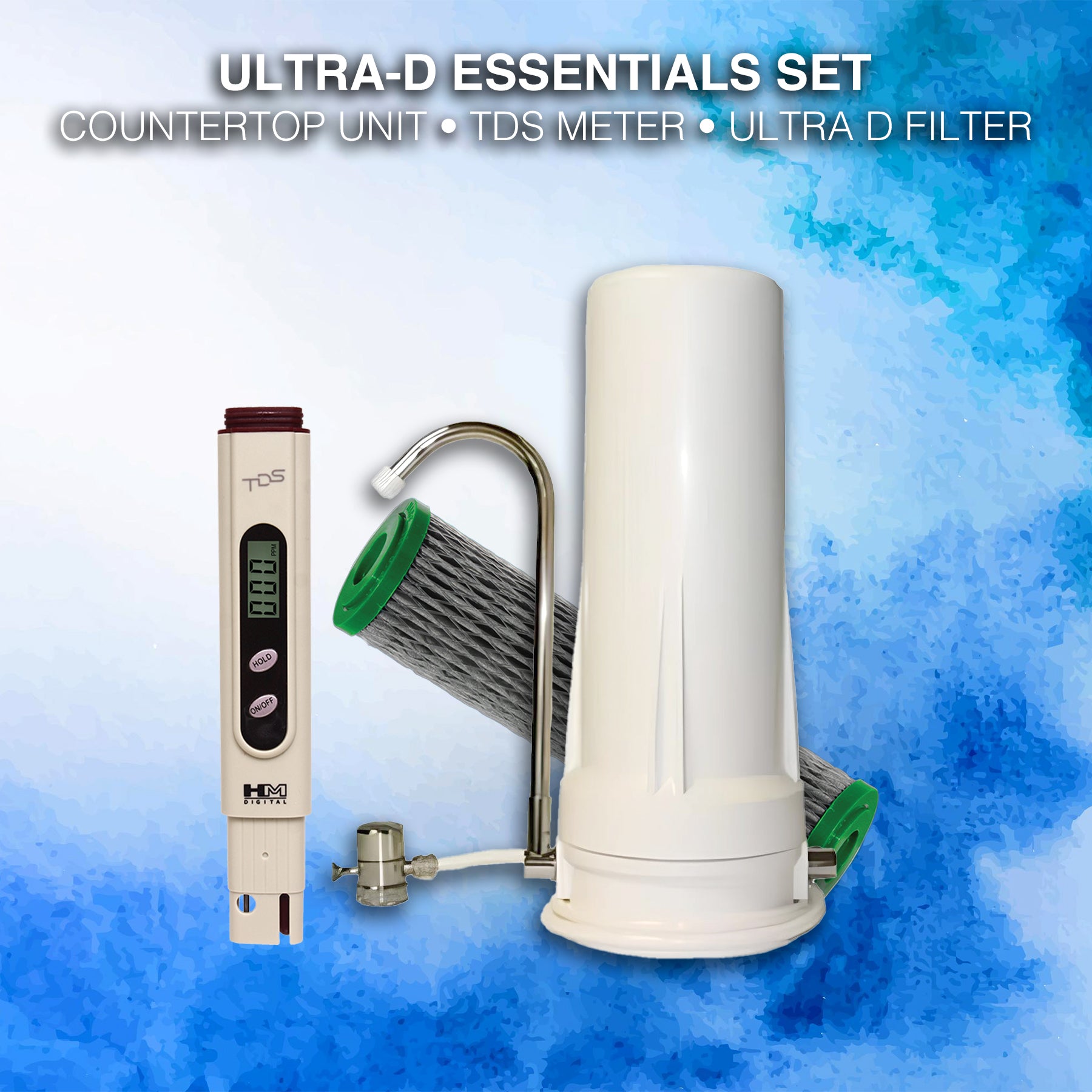 Ultra-D counter top Essentials Set