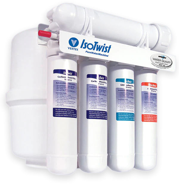 IsoTwist 5 Stage undersink Reverse Osmosis filter system