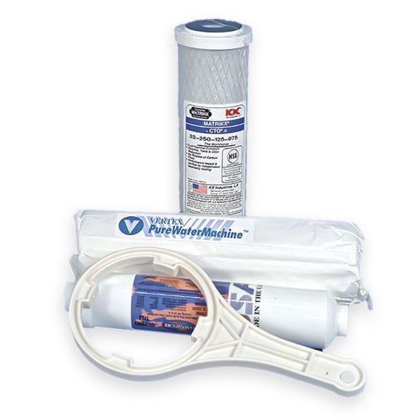 Pure Water Machine 4-Stage Replacement Filter Kit