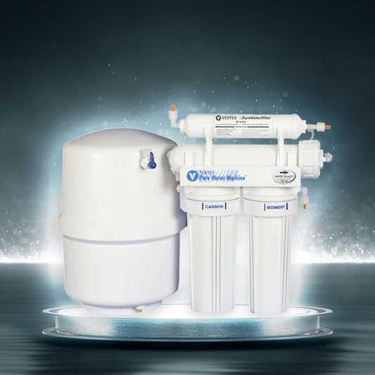 PureWaterMachine (4 stage) undersink Reverse Osmosis Water Filter Systems