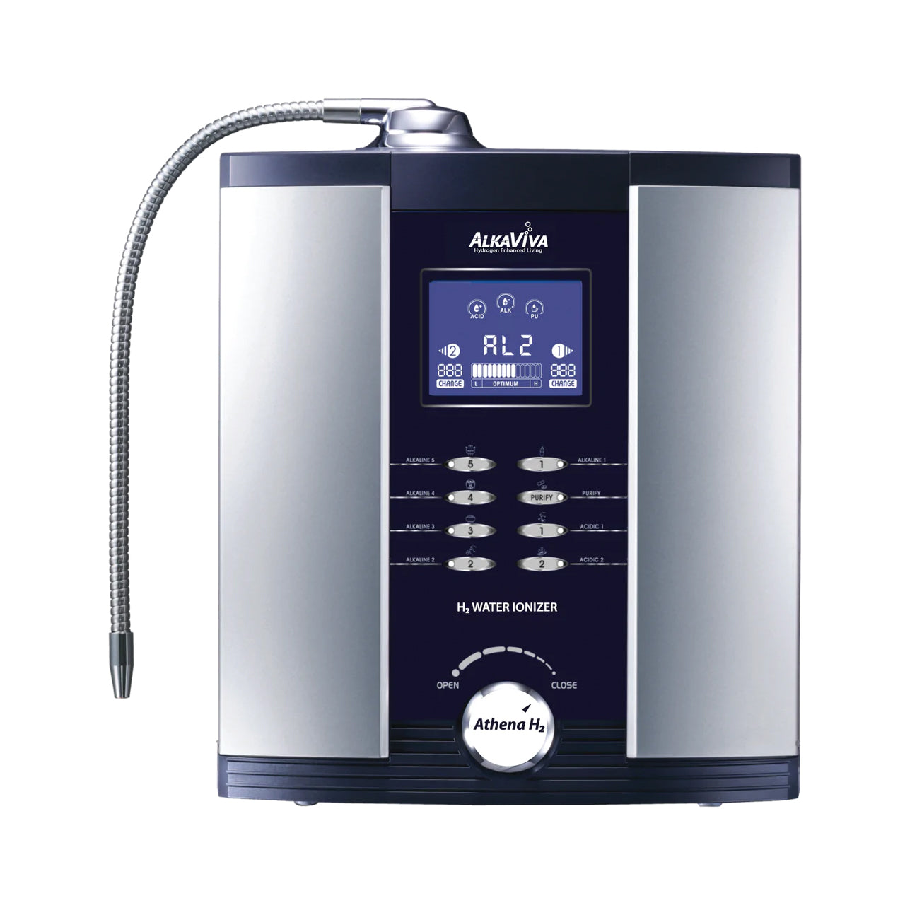 Alkaviva Vesta H2 Alkaline Water Ionizer: Premium Eco-Friendly System for Hydrogen-Rich Clean Hydration and Wellness